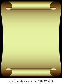 Illustration of a sheet of paper