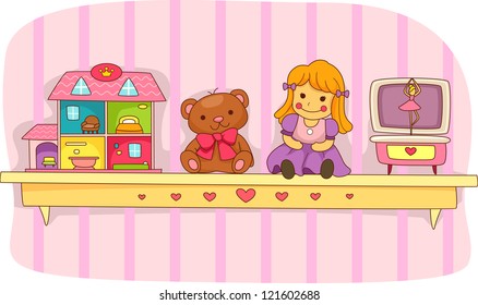 doll shelf