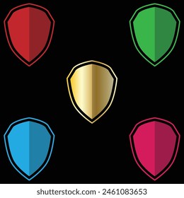 La ilustración del Paquete de escudo 11