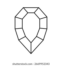 A Ilustração de Escudo de Diamante