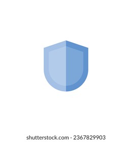 illustration of a shield for protection, can be used as a symbol of defense or protection.