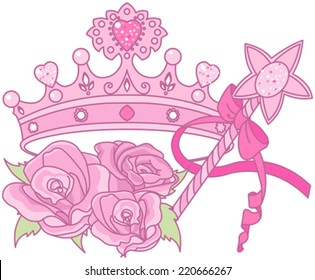 Illustration of Shiny crown 