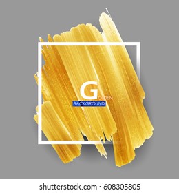 illustration of Shiny Glamorous Glittering Gold texture background