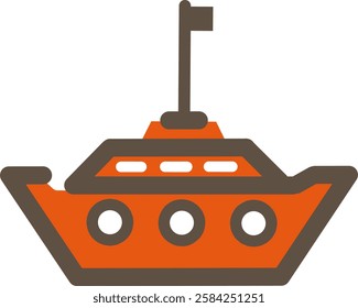 an illustration of a ship