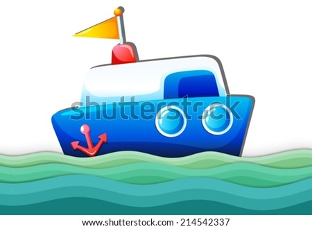 Similar – Image, Stock Photo shipping Watercraft Flag