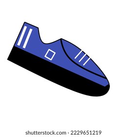 illustration of a shoe on a white background