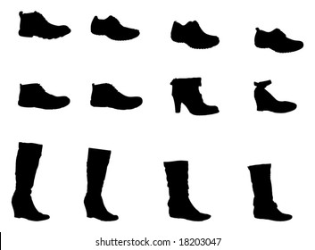 Illustration of shoes