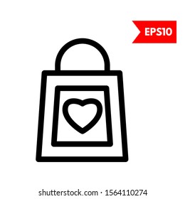 illustration of Shoping bag icon