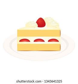 Illustration of the shortcake