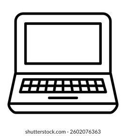 Illustration showing a computer and system unit icon on a white background