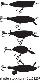 The illustration shows a bait to catch fish.