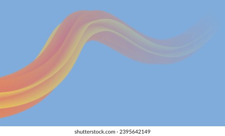 The illustration shows a colorful swirl against a blue background. The swirl is made up of wavy lines of different colors, including red, orange, yellow, green, blue, and purple.