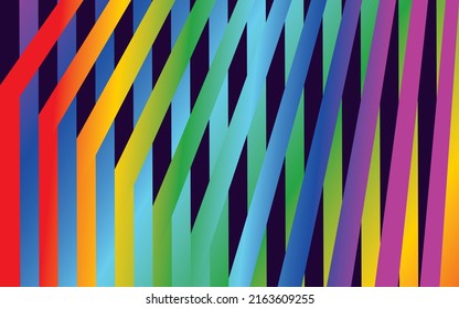 The illustration shows a fragment of a pattern with colored ribbons.