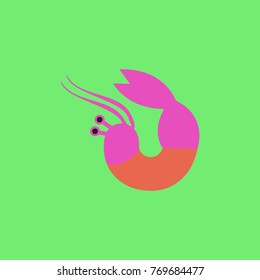 Illustration of shrimp