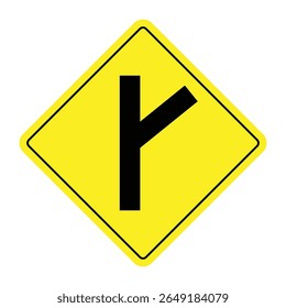 The Illustration of Side Road Diagonal