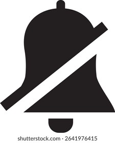 illustration of a silent bell