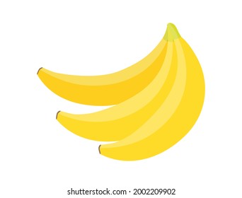 Es una ilustración de un simple plátano.