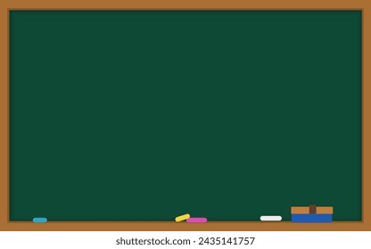 Illustration of a simple blackboard frame