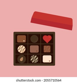 バレンタイン チョコレート のイラスト素材 画像 ベクター画像 Shutterstock