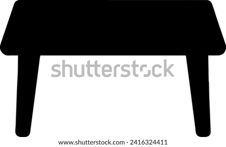 Illustration of a simple design table