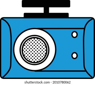 Illustration of a simple drive recorder