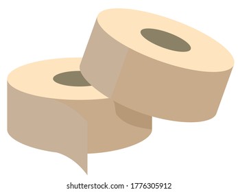 Illustration of simple duct tape