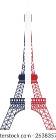 Illustration of a simple eiffel tower