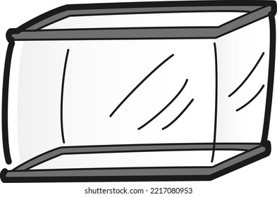 Illustration of a simple fish tank