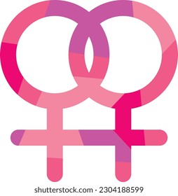 Ilustración de un simple símbolo de género
