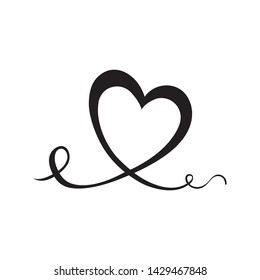 
Illustration of simple heart icon
