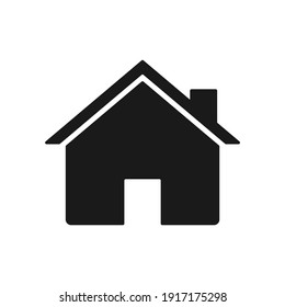 illustration of simple house icon