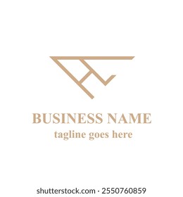 Illustration of Simple Initial AC Logo for Your Business