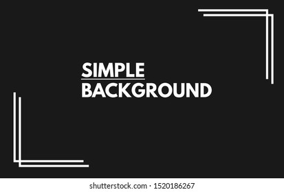 Illustration of simple line background