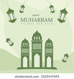 illustration of Simple Poster Islamic perfect islamic design asset