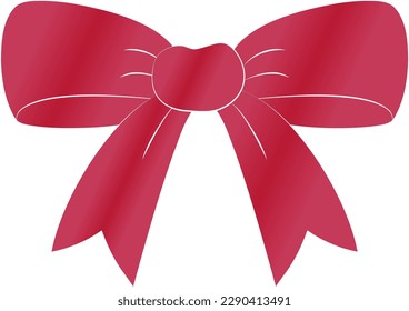 Illustration of a simple ribbon