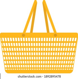 Illustration of a simple shopping basket