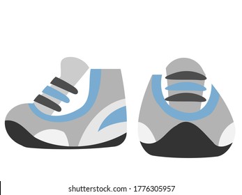 Illustration of a simple sneaker