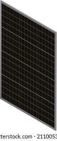 Illustration eines einfachen Solarpaneels