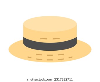 https://image.shutterstock.com/image-vector/illustration-simple-straw-hat-260nw-2317322711.jpg