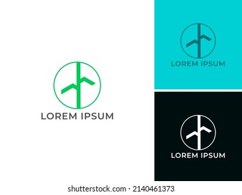 ILLUSTRATION SIMPLE TRUNK LOGO DESIGN VECTOR
