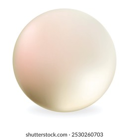 illustration of a single pearl