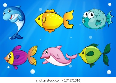 Under The Sea Clipart Images Stock Photos Vectors Shutterstock