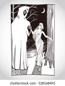 It is an illustration of the skeleton.