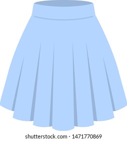 
Illustration of a skirt. 
Illustration of clothes.