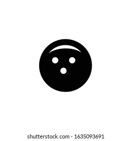 Illustration skittle bowling sport sign icon logo vector