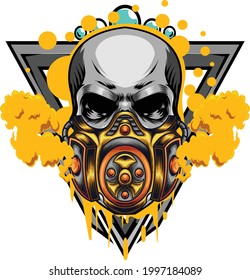 gas mask vector download