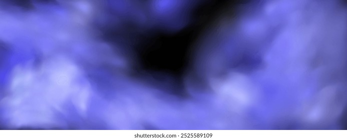 Ilustração de um fundo azul céu com um azul claro fantástico e nuvens em um dia ensolarado. Representa uma manhã no inverno ou à luz do dia na tarde durante o verão ou a primavera.Vetor paisagem do céu.