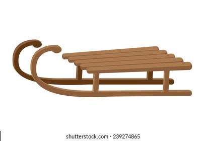 illustration of a sledge funny