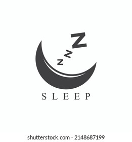 illustration of sleep time, vector art.