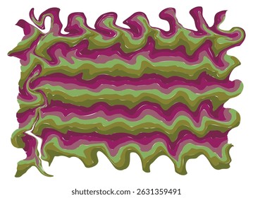 The Illustration of Slug Marble Background
